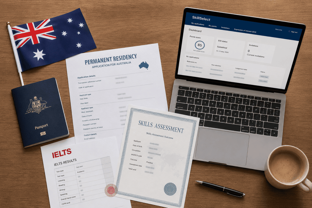australian permanent residency workflow